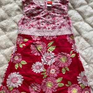 Spirit Floral Poka Dot Dress